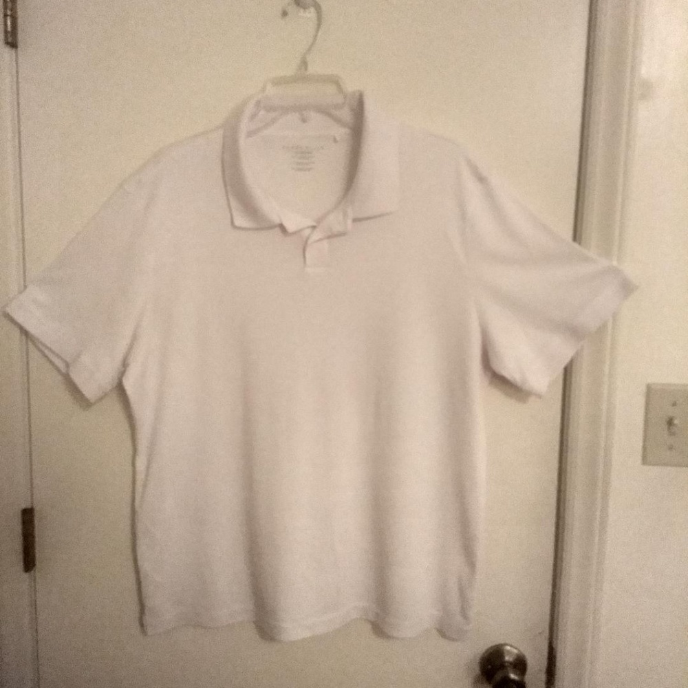 Perry Ellis Men's White Polo Shirt